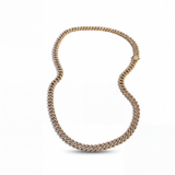 8MM ICED OUT CUBAN CHAIN