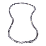 8MM ICED OUT CUBAN CHAIN