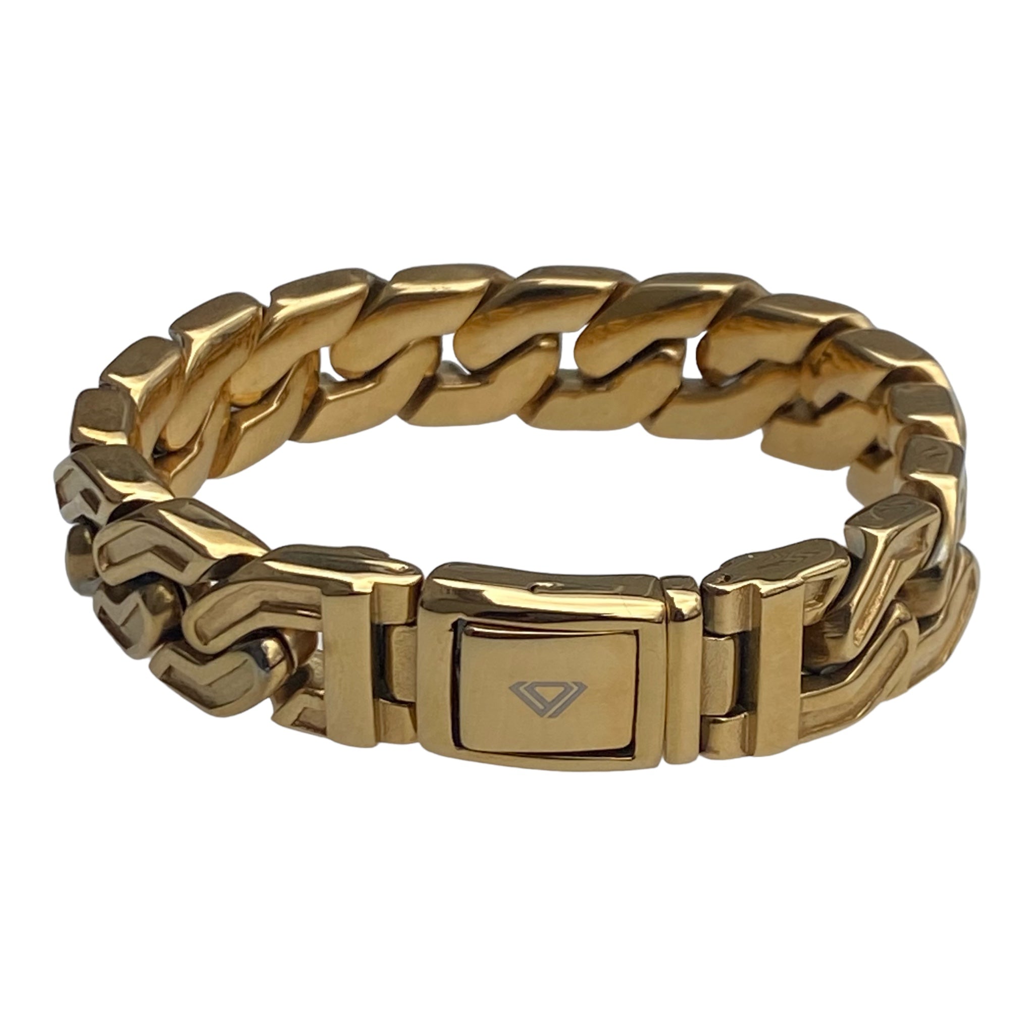Greek Key Chain Bracelet for Men. Premium Magnificent Bracelet 18K Gold ...