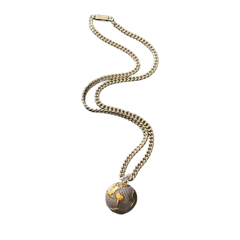 The WORLD IS YOURS Globe Pendant