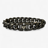 MATTE BLACK CUBAN BRACELET