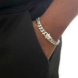 10MM BEVELED CUBAN BRACELET