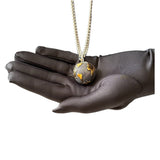 the world is yours globe pendant