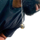 Photo the world is yours pendant