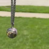 The WORLD IS YOURS Globe Pendant