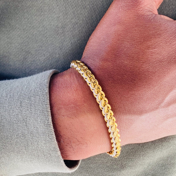 GOLDEN WHEAT CHAIN BRACELET