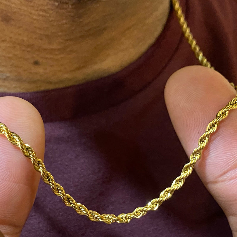 3m Rope Chain ROPE CHAIN 3MM – Klassic Statement